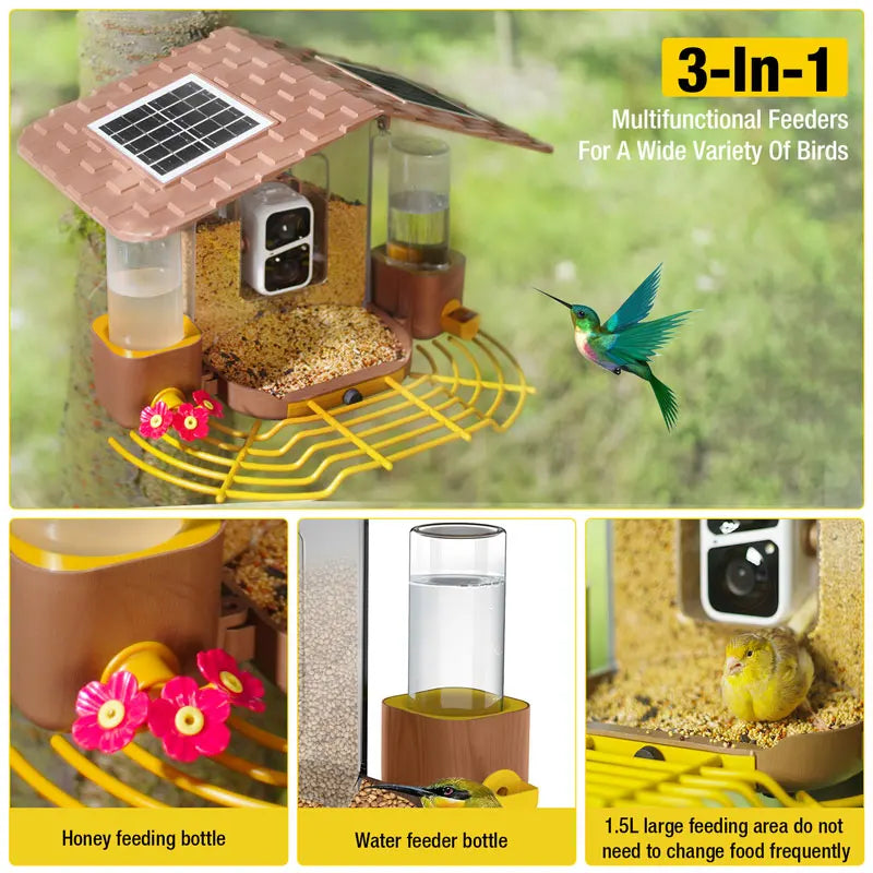 Smart Bird Feeder with Camera
