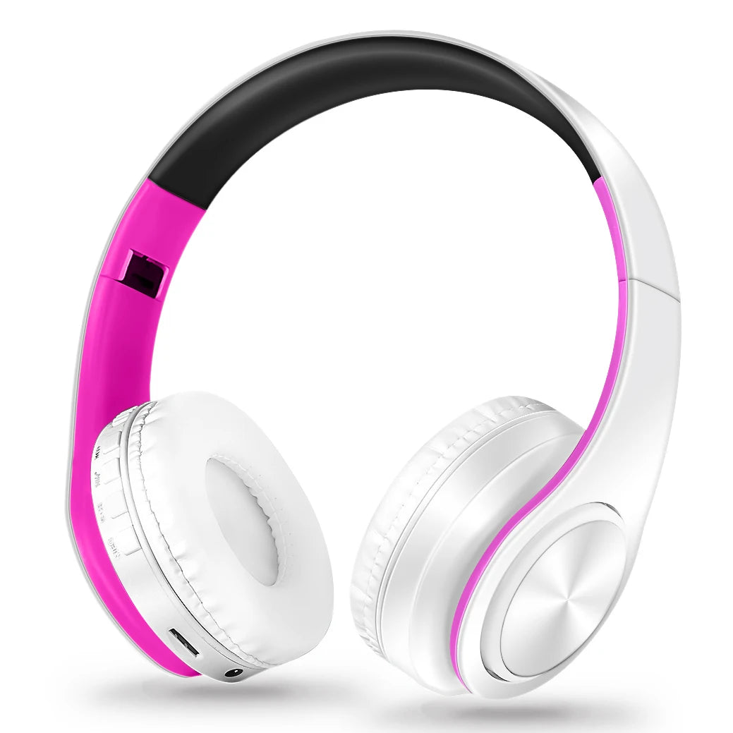 Men Gift Gold Wireless Headphones Bluetooth Earphone