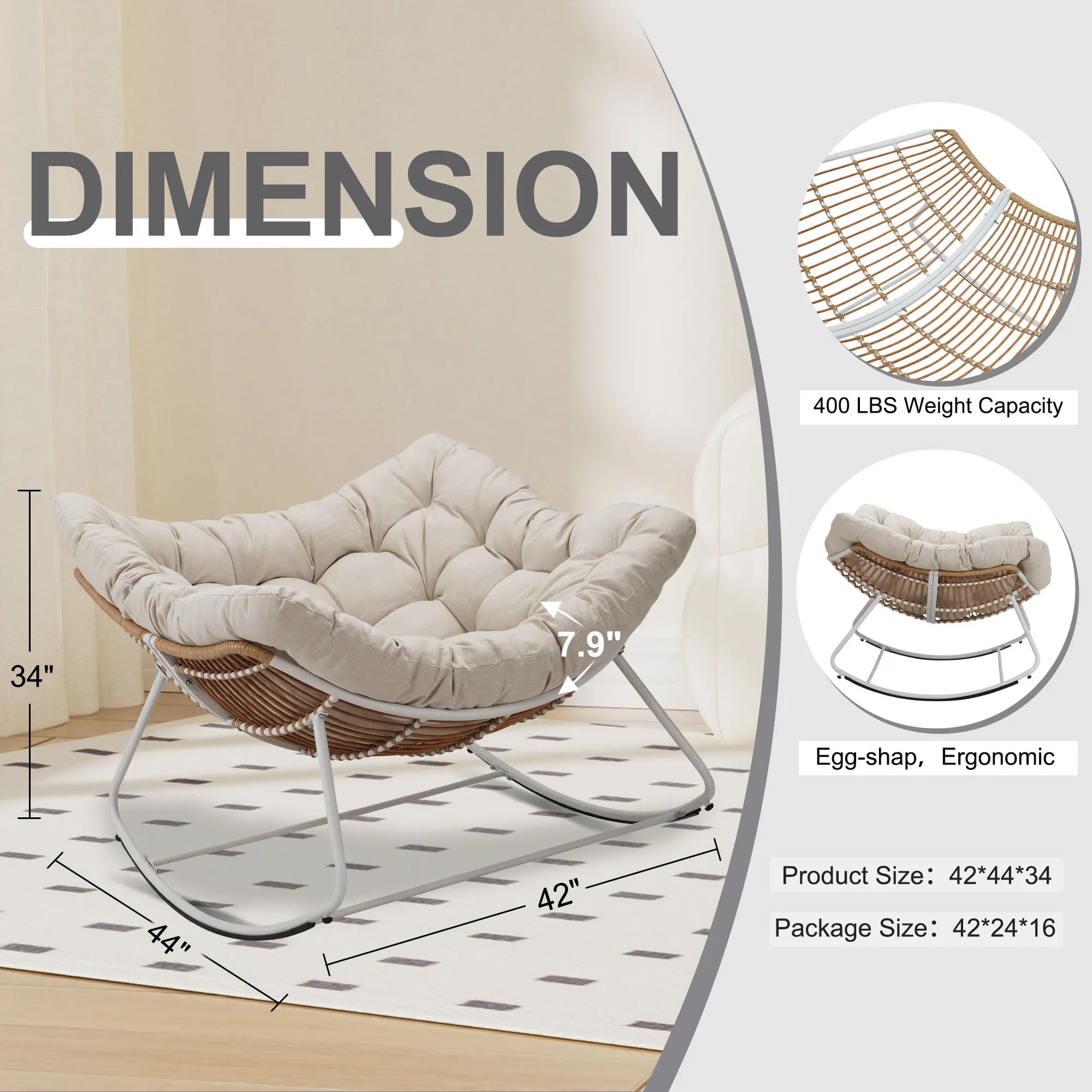Outdoor Rocking Chair