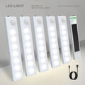 6 Pack Motion Sensor Lights Ultra-Thin USB-C Rechargeable Battery Magnetic