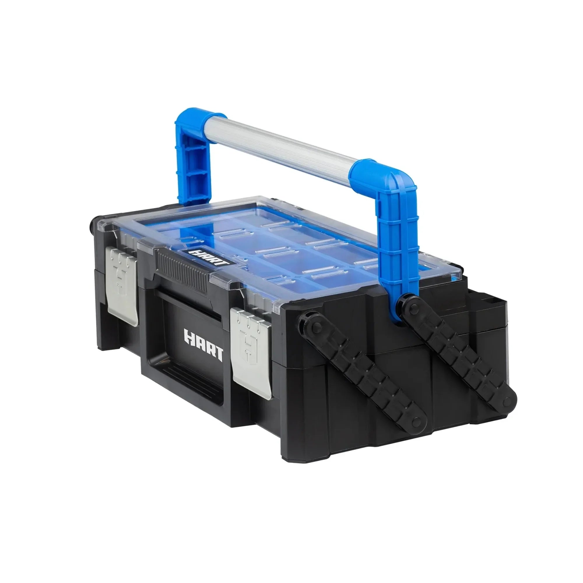 Tool box with sturdy metal lock