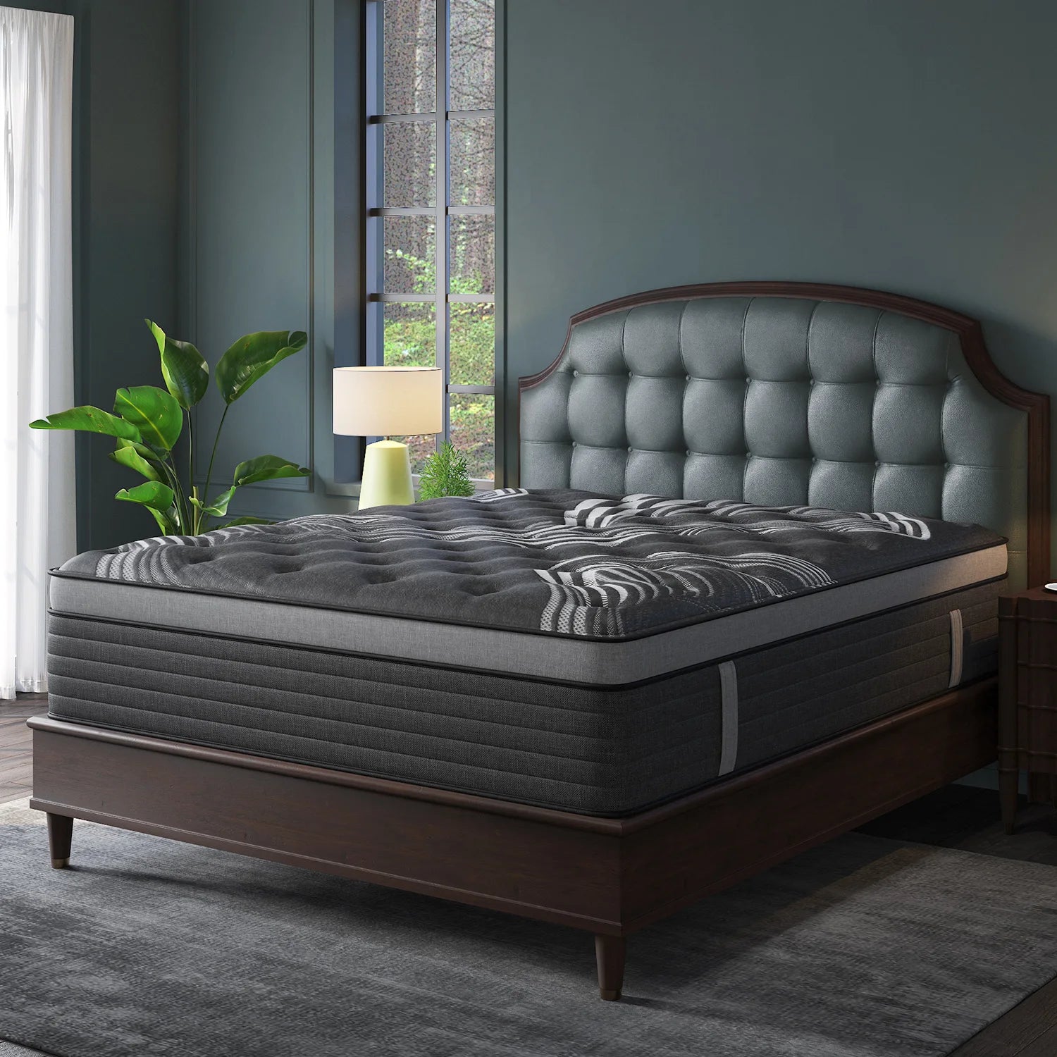 Gel Memory Foam Hybrid Pocket Spring Mattress Firm Motion