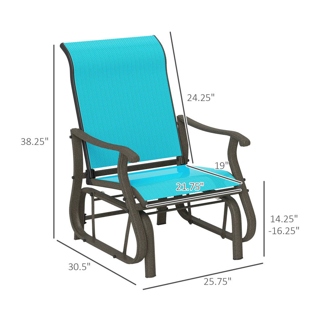 Outdoor Glider Chair