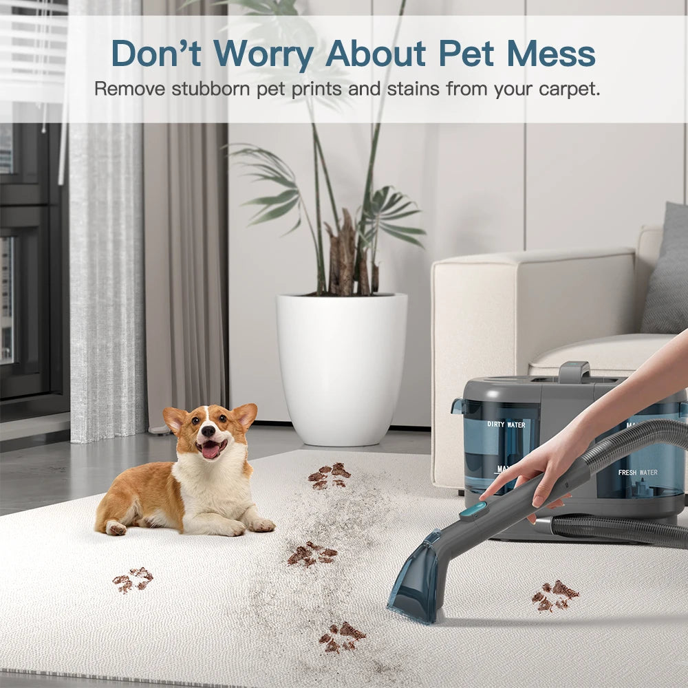 Cordless Carpet&Spot Vacuum Cleaner