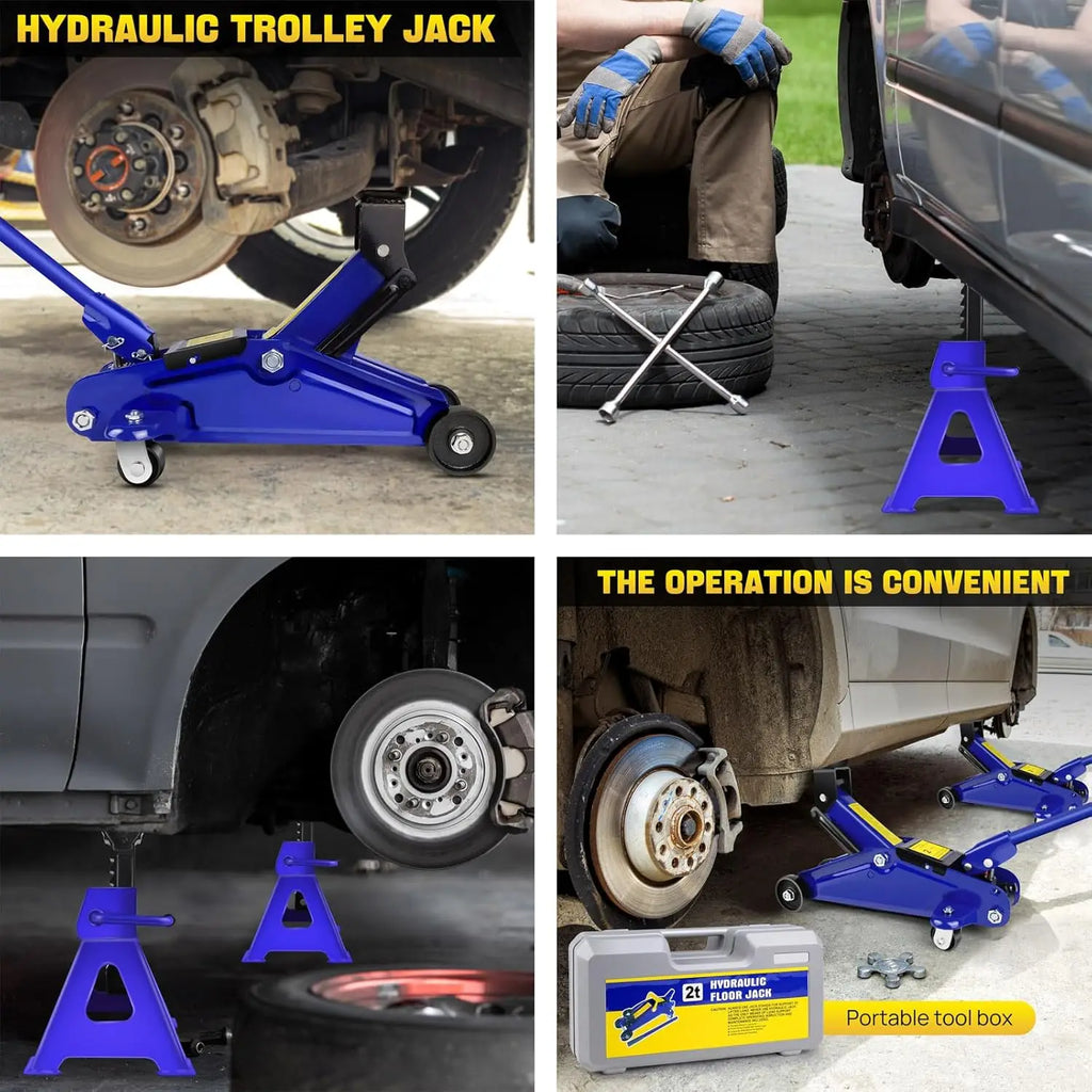 Floor Jack & Stand Combo-2 Ton
