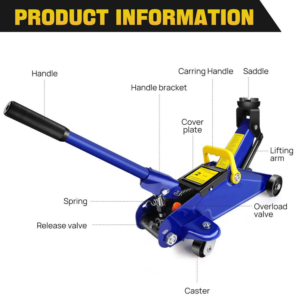 Floor Jack & Stand Combo-2 Ton