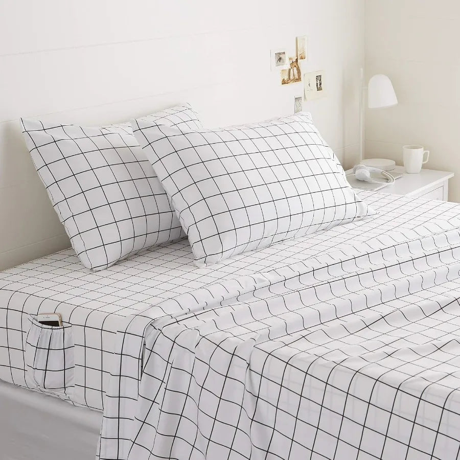 4Piece Bed Sheet Set