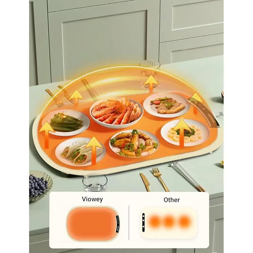 Electric Food Warming Mat Heating Tray