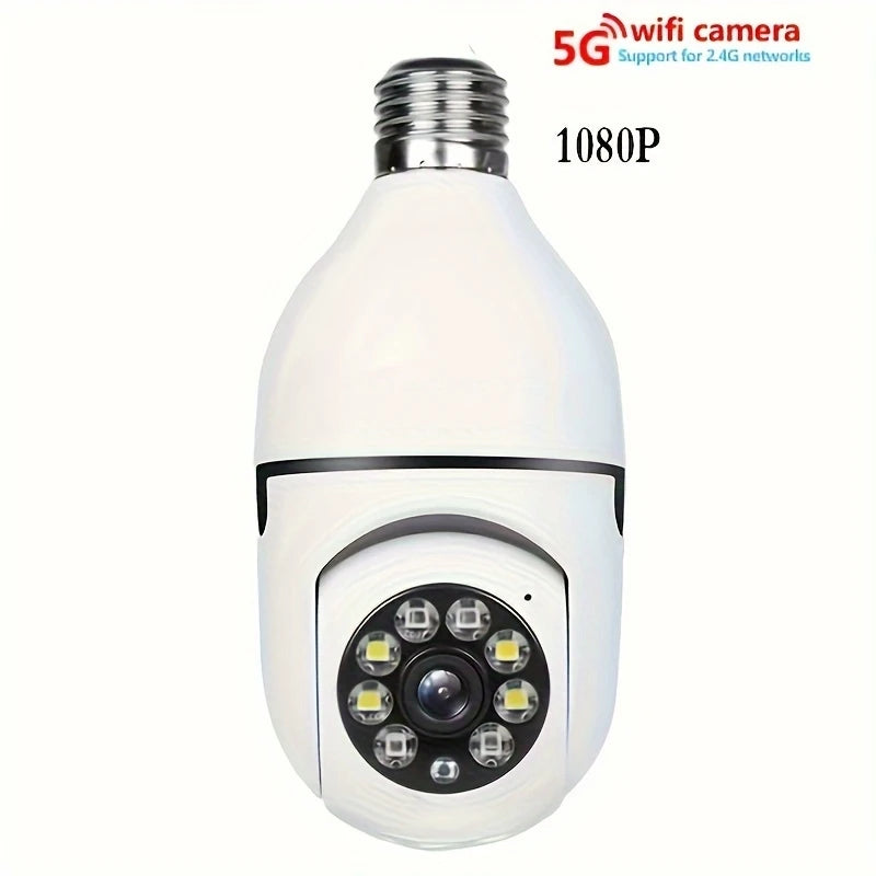 Light Bulb Security Cameras Outdoor Wireless WiFi Camera