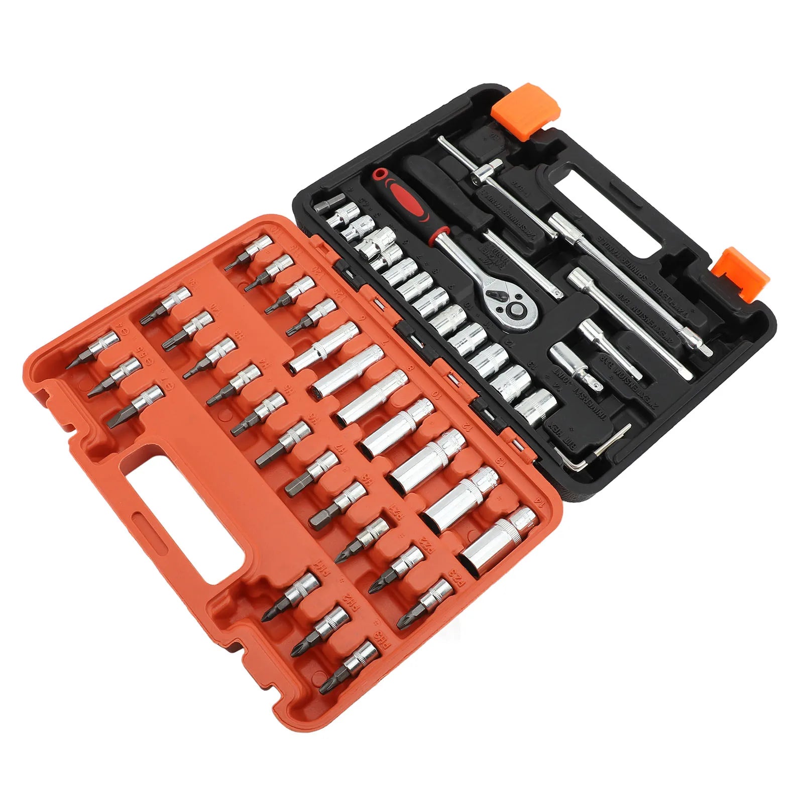 53Pcs Automotive Socket Wrench Set