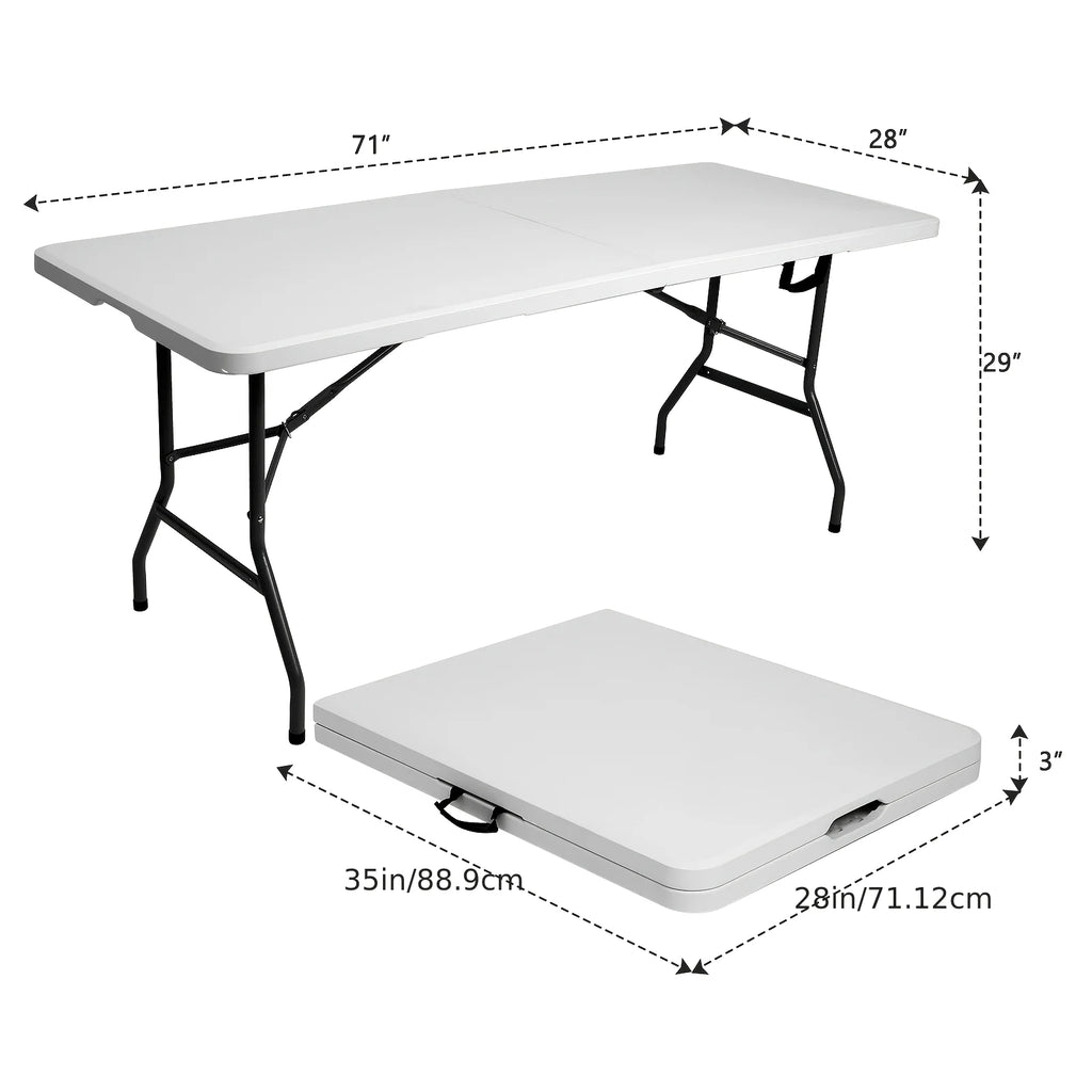 6ft Waterproof Banquet Table