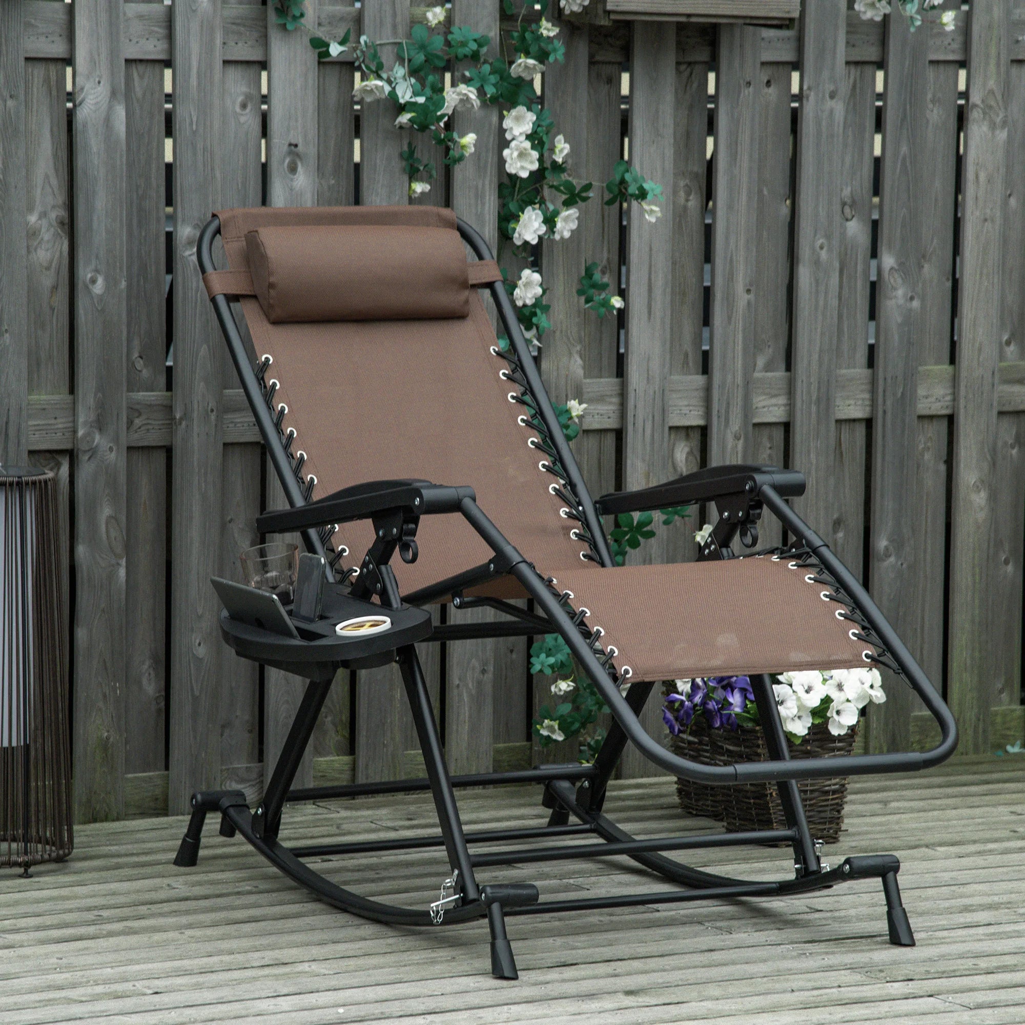 Zero Gravity Reclining Rocking Chair,