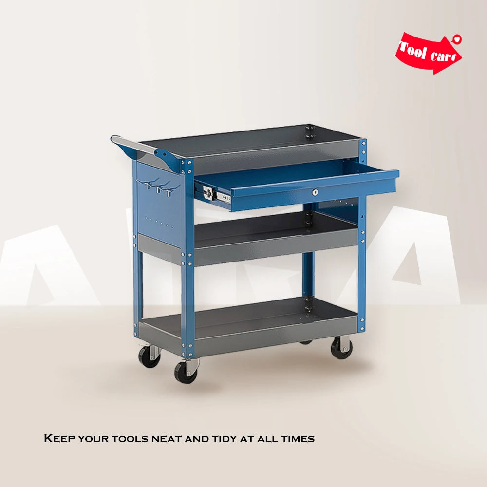 3 Tier Rolling Tool Cart on Wheels